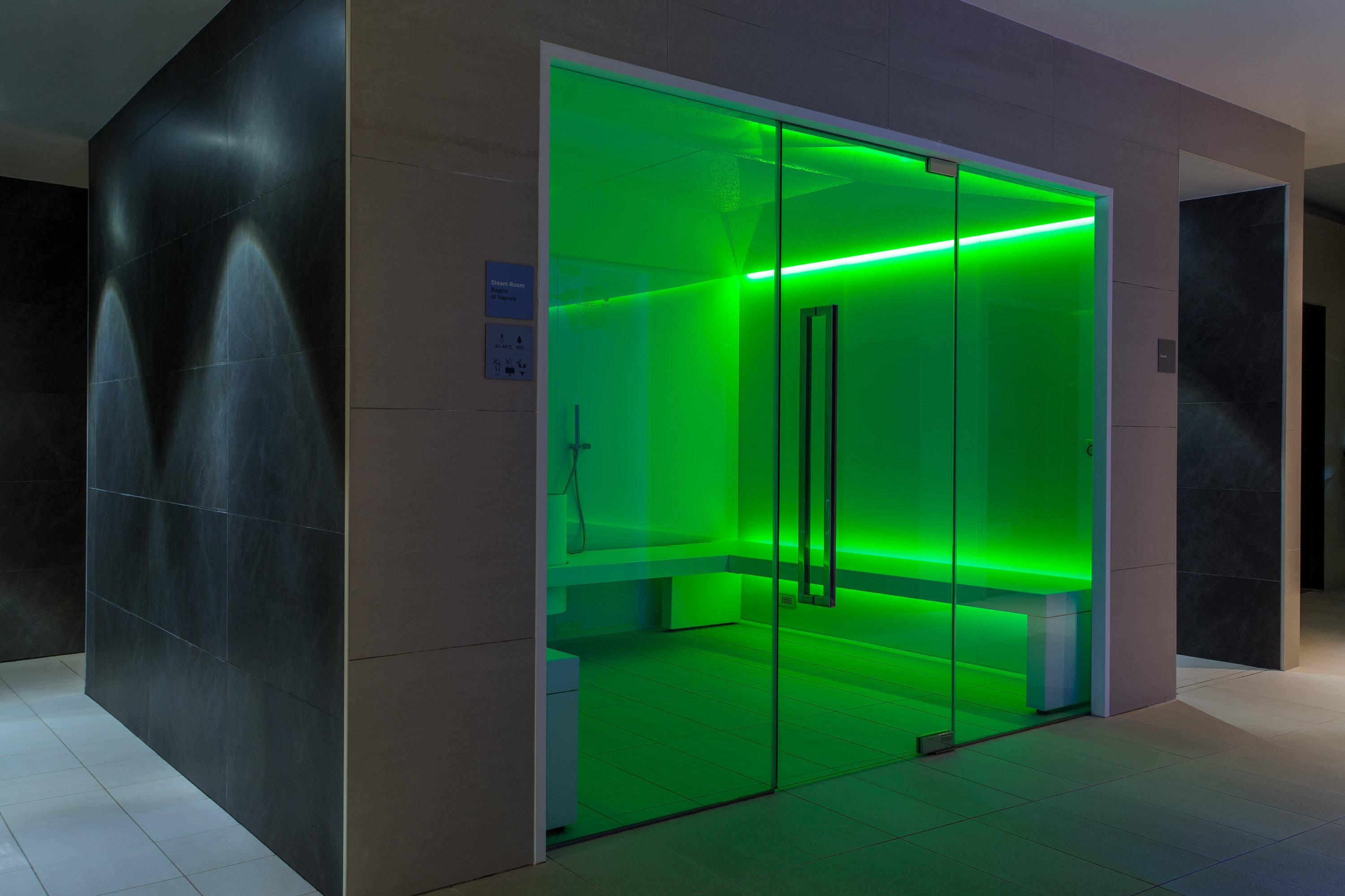 Almar Jesolo Resort & Spa Exterior photo A modern steam room